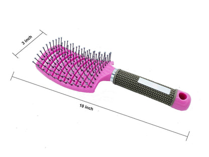 Hair Scalp Massage Brush - Anti Static Curved